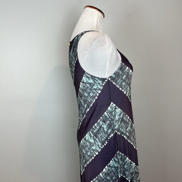 Vix Paula Hermanny Maxi Dress Size Medium Purple Summer Resort Polyester Spandex - Picture 6 of 15
